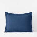 Classic Ultra-Cozy Cotton Velvet Flannel Sham - Slate Blue, King