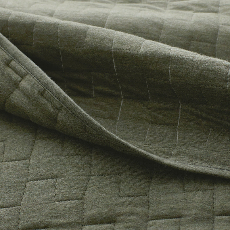 Air Layer Quilt - Green, Full/Queen