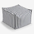 Indoor/Outdoor Pouf - Lido Stripe, Medium