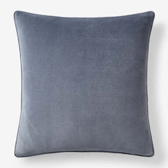 Velvet Decorative Square Pillow Cover - Light Blue,  24 in. x 24 in.