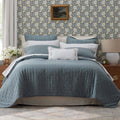 Petite Tufted Quilt - Mineral, King/Cal. King