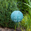 Soji™ Stella Boho Solar Outdoor Lantern - Mineral Green