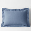 Classic Cool Cotton Percale Sham - Slate Blue, King