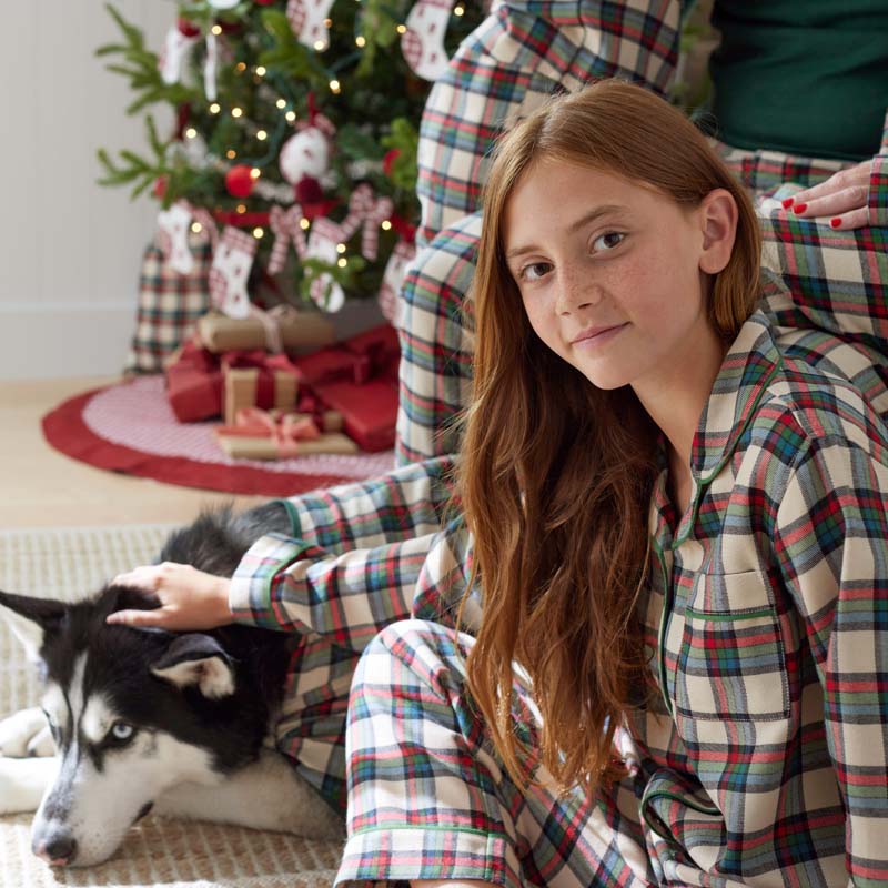 Family Flannel Kid's Button-Down Pajama Set - Idyllwild, 5