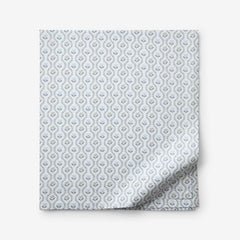 Tira Floral Classic Cool Cotton Percale Flat Bed Sheet - Flower Green, Twin/Twin XL