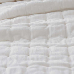 Tufted Stitch Velvet Quilted Sham
