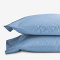 Classic Cool Cotton Percale Pillowcase Set - Porcelain Blue, King