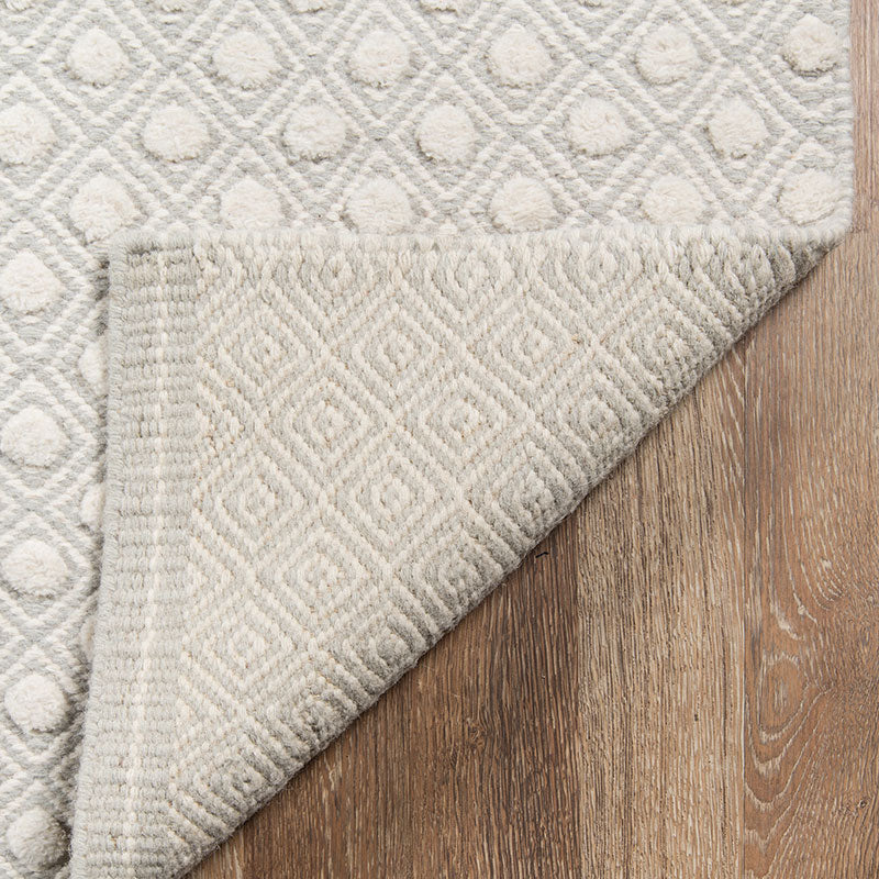 Dot Handwoven Wool Rug - Pink, 7' 6" x 9' 6"