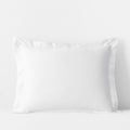 Classic Smooth Rayon Made From Bamboo Sateen Sham - White, Standard