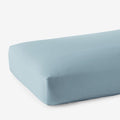 Premium Smooth Supima® Cotton Wrinkle-Free Sateen Fitted Bed Sheet - Cloud, Twin XL