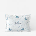 Night Sky Classic Cool Organic Cotton Percale Sham - Blue, Toddler