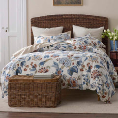 Vintage Meadow Premium Smooth Wrinkle-Free Sateen Duvet Cover - Beige, King/Cal. King