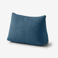 Voile Reading Wedge Pillow Cover - Pacific, Medium