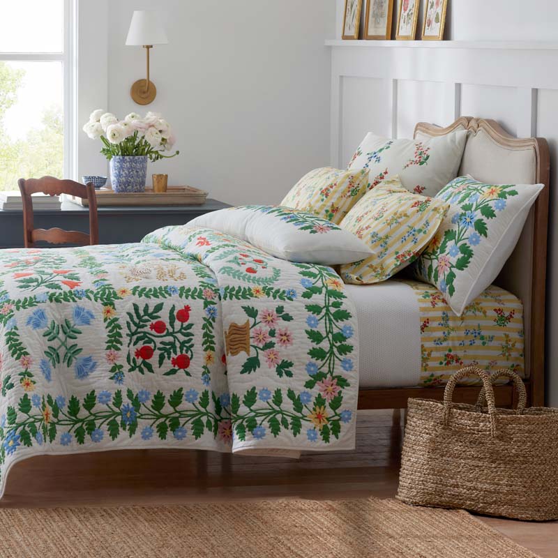 Amelia Decorative Square Pillow Cover - Ivory