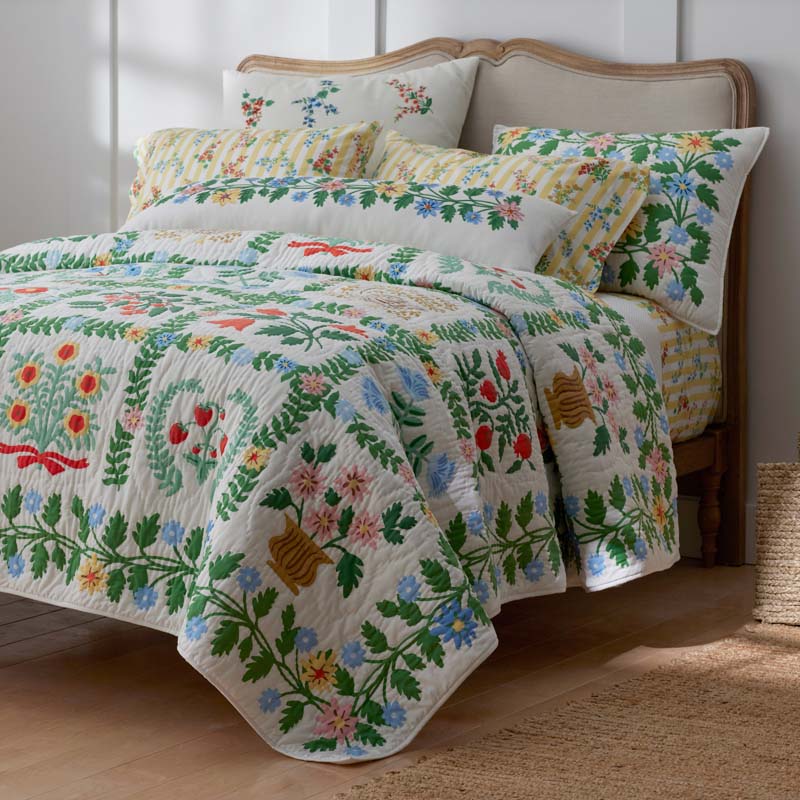 Amelia Decorative Square Pillow Cover - Ivory