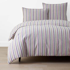 Yamika Stripe Duvet Cover - Multi, Twin/Twin XL