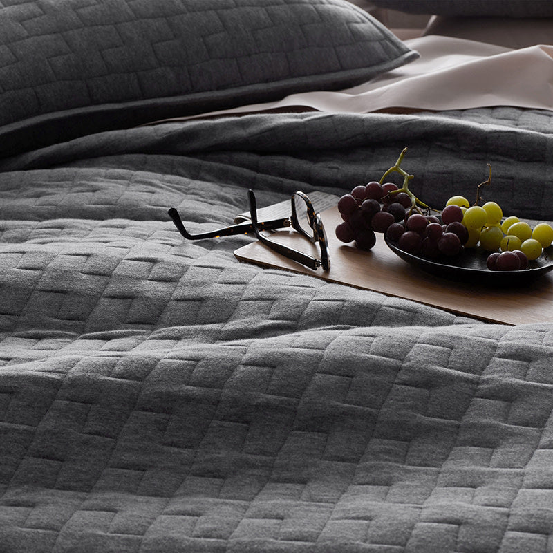 Air Layer Sham - Gray, King