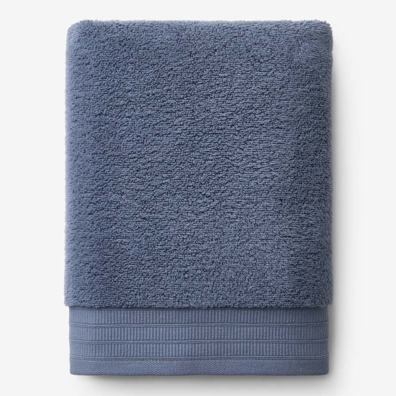 Plush Spa Solid Bath Sheet - Indigo