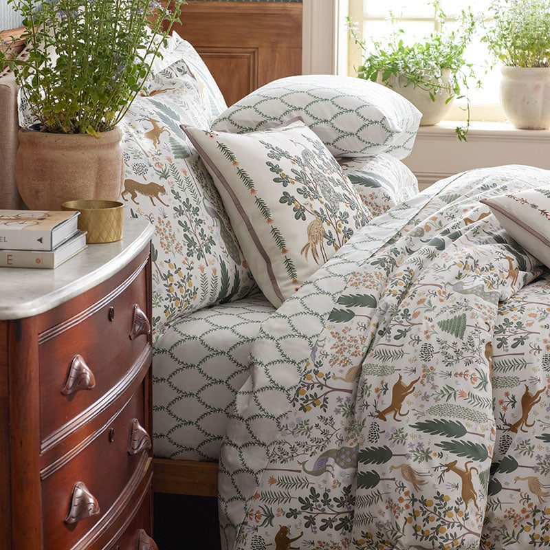 Laurel Classic Smooth Sateen Pillowcase Set - Sage, Standard