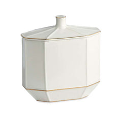 Luxe Cotton Jar - Cream and Gold