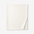 Classic Smooth Rayon Made From Bamboo Sateen Flat Bed Sheet - Ivory, Queen