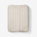 Tailored Stripes and Plaids Premium Breathable Washed Linen Cotton Fitted Bed Sheet - Stripe Dark Brown, Full