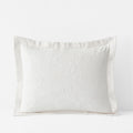 Putnam Cotton Matelassé Sham - Ivory