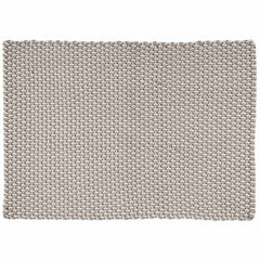 Two-Tone Handwoven Rope Doormat - Gray/Ivory, 2' x 3'