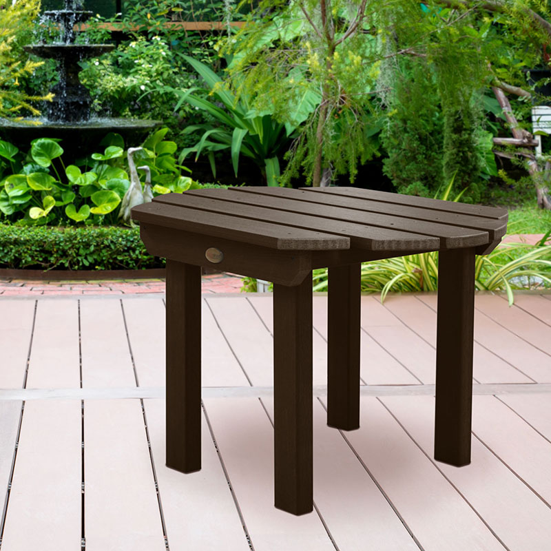 Garden Side Table -  Bark