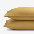 Classic Ultra-Cozy Cotton Velvet Flannel Pillowcase Set - Amber, King
