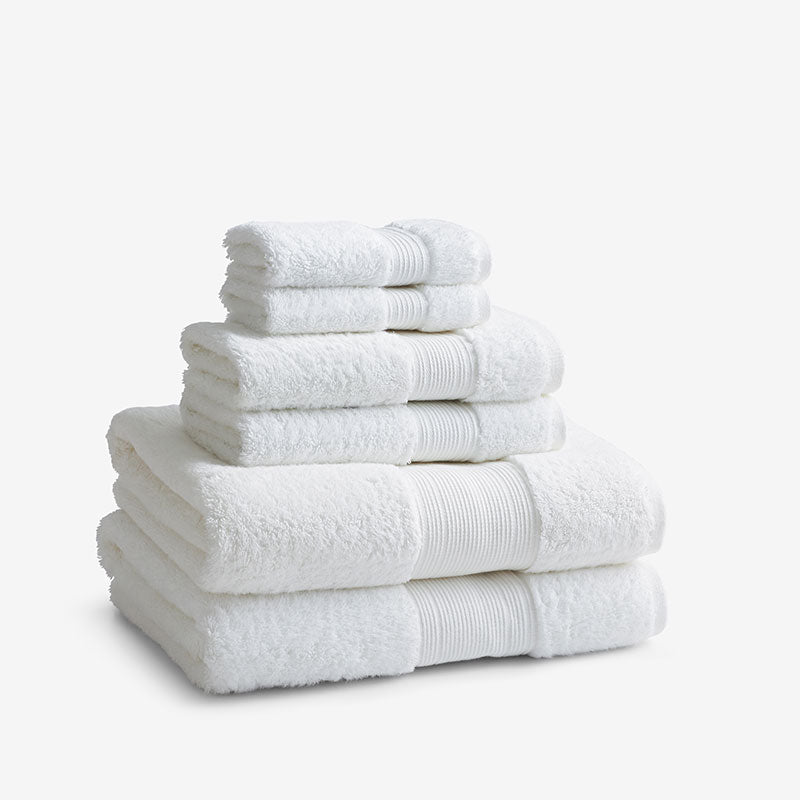 Regal Egyptian Cotton 6-Piece Bath Set - White