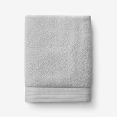 Plush Spa Solid Bath Towel - Gray