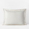 Premium Smooth Supima® Cotton Wrinkle-Free Sateen Sham - Ivory, King