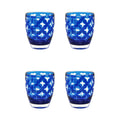 Palazzioi Tumblers, Set of 4 - Blue, Small
