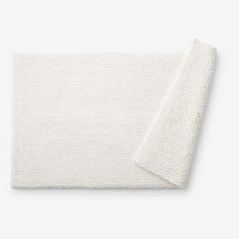 Plush Spa Solid Bath Rug - Cream, 17 in. x 24 in.