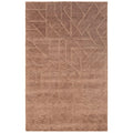 Relief Hand Tufted Wool Rug -  Rust, 3' x 5'