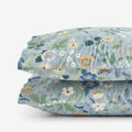 Strawberry Fields Classic Cool Cotton Percale Pillowcase Set - Slate, King