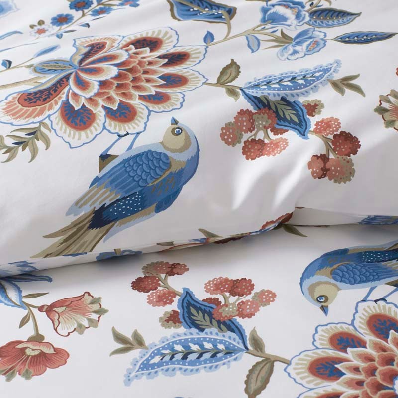 Vintage Meadow Premium Smooth Wrinkle-Free Sateen Fitted Bed Sheet - Beige, Queen