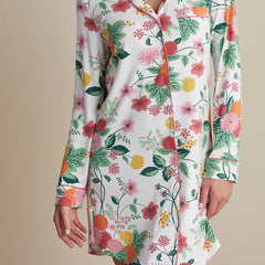 TENCEL™ Modal Jersey Knit Nightshirt - Dahlia, L