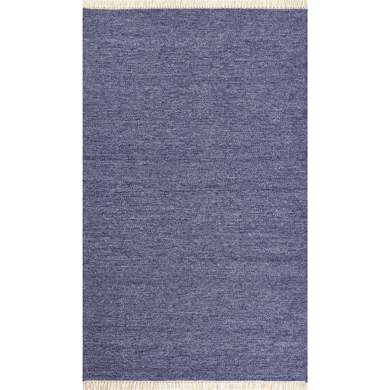 Handwoven Textured Performance Rug - Denim, 2' x 3'