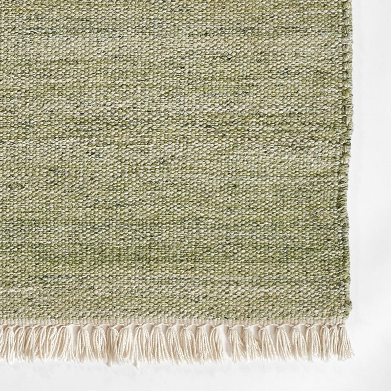 Handwoven Textured Performance Rug - Green, 5' x 8'