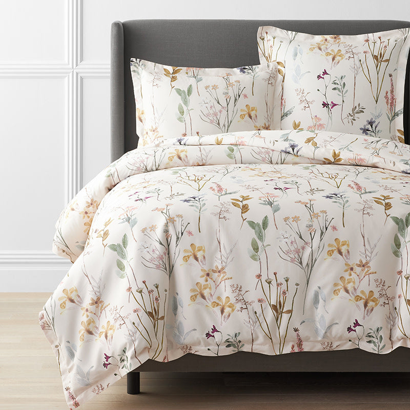 Peyton Premium Smooth Sateen Duvet Cover - Multi, Twin/Twin XL