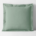 Classic Cool Cotton Percale Sham - Thyme, Euro