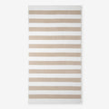 Classic Cabana Stripe Beach Towel - Taupe