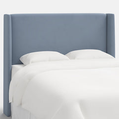 Gramercy Velvet Headboard - Ocean, F