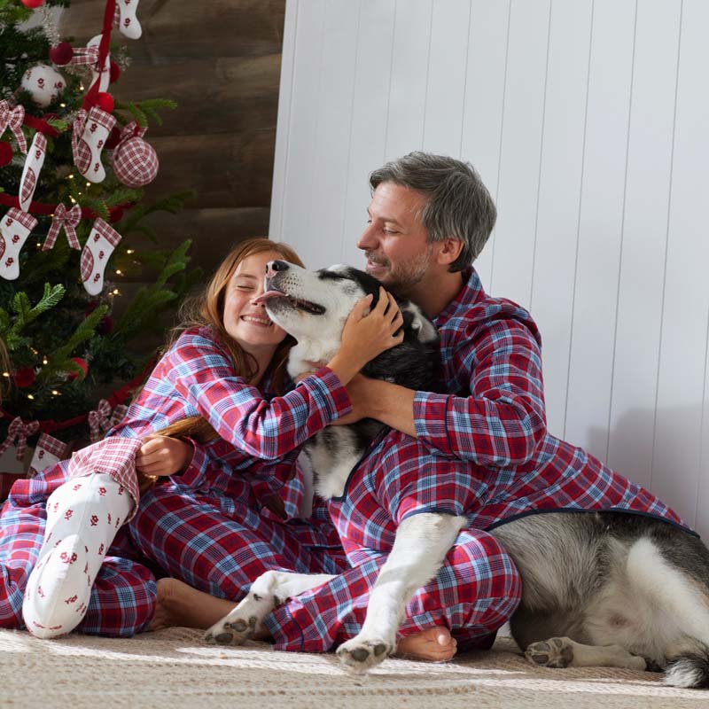Family Flannel Pet Pajamas - Nantucket, XL