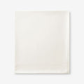 Premium Smooth Supima® Cotton Wrinkle-Free Sateen Flat Bed Sheet - Ivory, Deep Pocket King