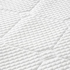 Comfort Cushion Quilted Memory Foam Mattress Pad - White, Full