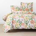 Whimsy Garden Classic Cool Cotton Percale Duvet Cover - Multi, Twin/Twin XL