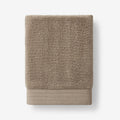 Plush Spa Solid Bath Towel - Mocha